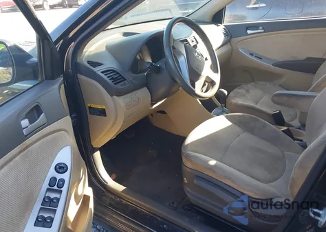 2014 Hyundai Accent Gls from USA, damaged, VIN KMHCT4AE1EU731411